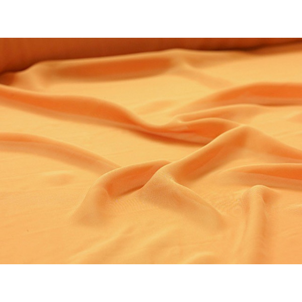 Tissu Mousseline Orange