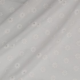 Broderie Anglaise - Coton Blanc