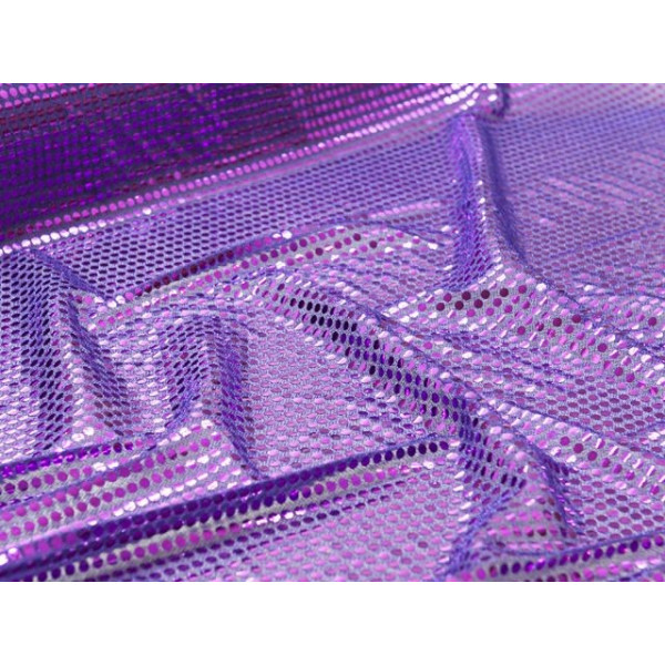 Tissu Paillettes Violet