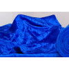 Tissu Panne de Velours Bleu Roi