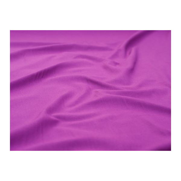 Tissu Poly Coton Lilas foncé