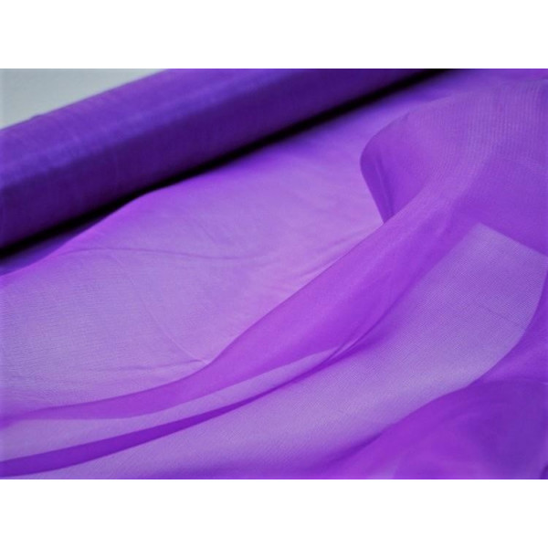Tissu Organza Violet